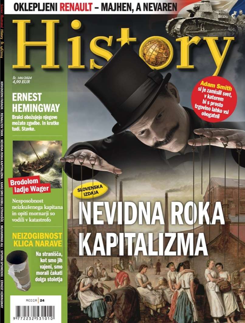 naslovnica revije history