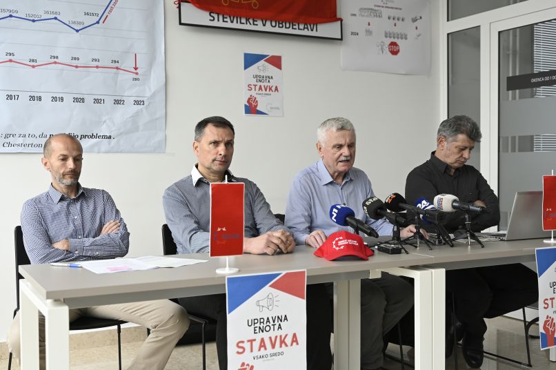 stavka, upravne-enote