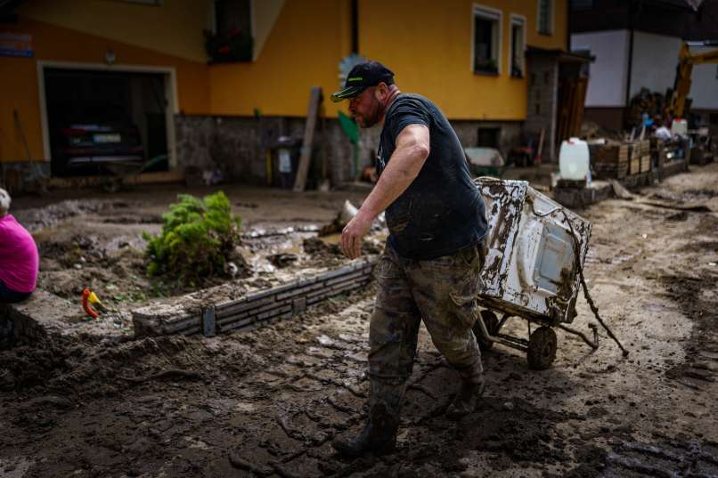 poplave, črna na koroškem, škoda, uničenje, 2023