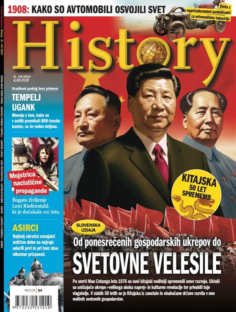 naslovnica, revija history