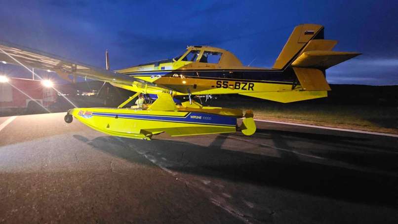 air-tractor, pristanek, nesreča