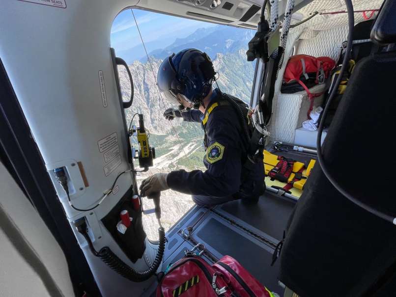 helikopterska pomoč, grzs, reševanje