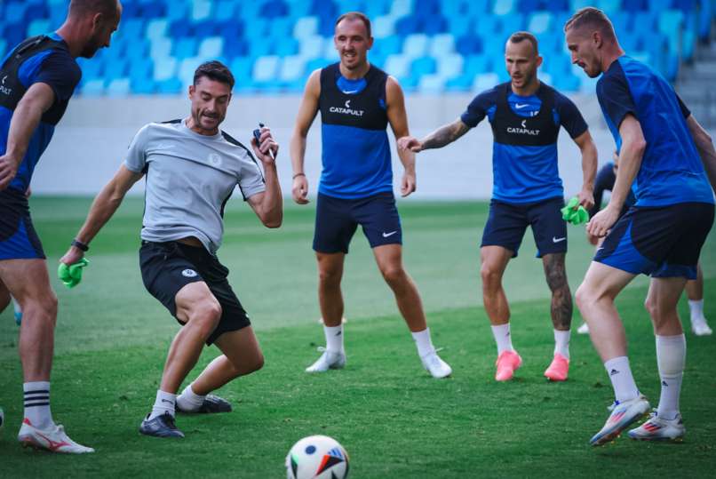 albert riera, celje, trening