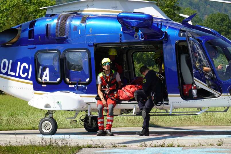 helikopter, reševanje, gorski reševalci