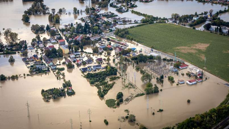 poplave, ostrava, češka, reka-odra