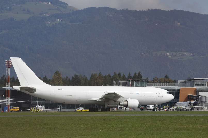 izraelsko tovorno letalo, zasilni pristanek, airbus