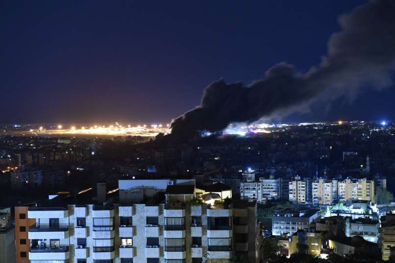 libanon, bejrut, zračni napad izraelske vojske