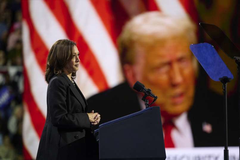 kamala-harris, donald trump, volitve-zda