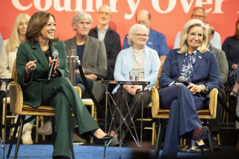 liz cheney, kamala harris