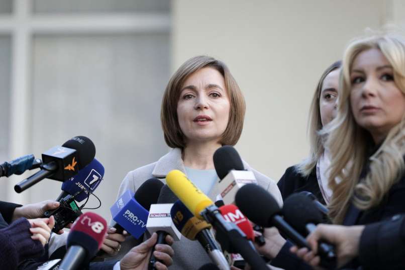 MAia Sandu predsednica Moldavija