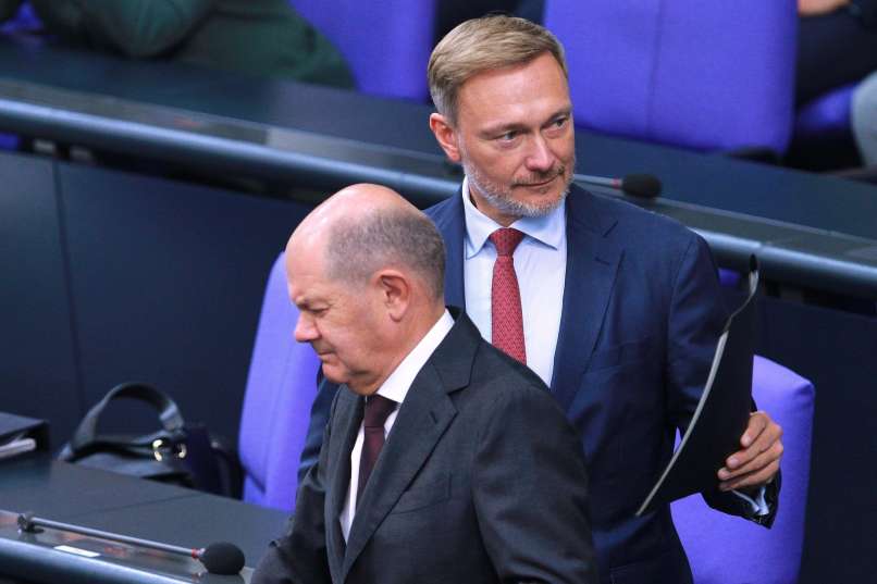 Olaf Scholz, Christian Lindner