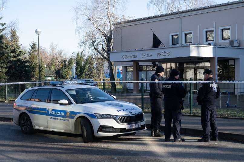 hrvaška policija, osnovna šola prečko