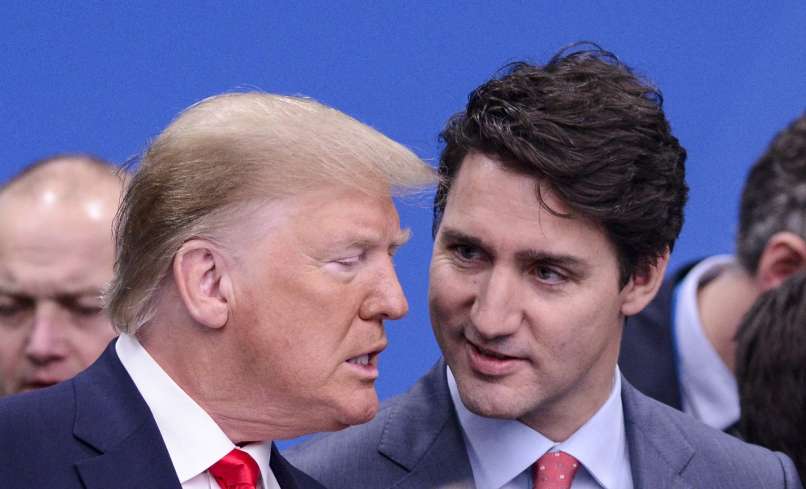 donald trump, justin trudeau