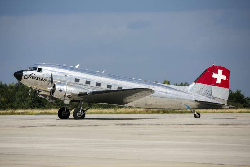 letalo, dc3, swissair, nesreča, 1957