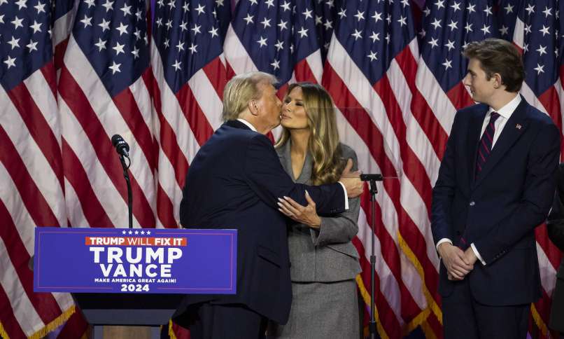 trump, donald, melania, barron