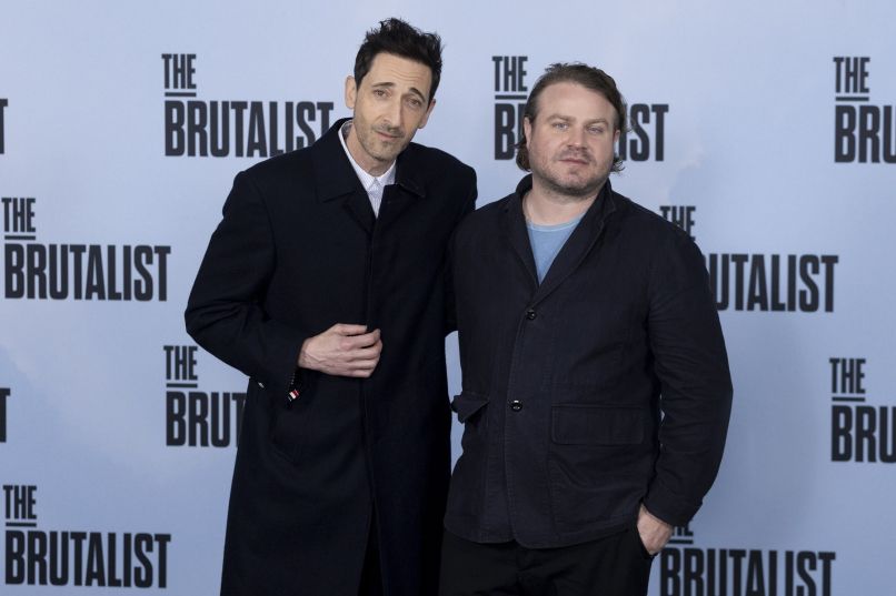 adrien-brody, brutalist, Brady Corbet