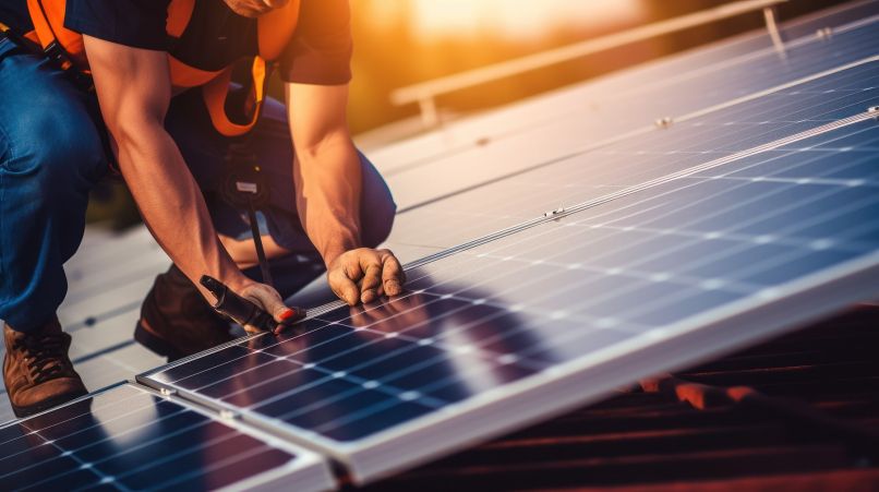 Investicija, solarni, paneli, sončna, elektrarna