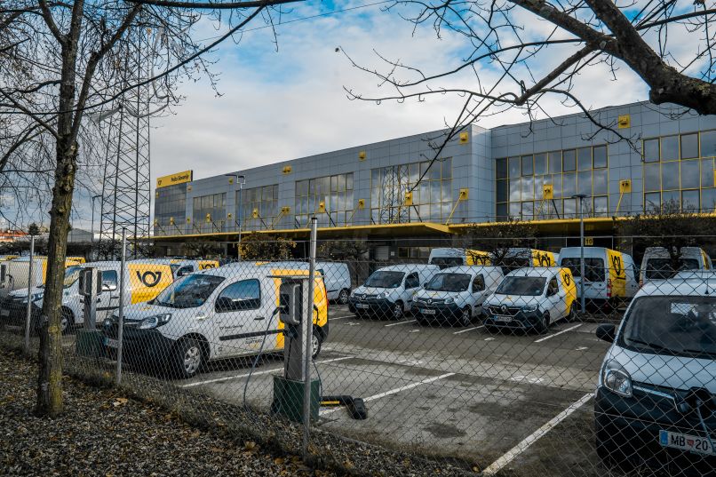 pošta, logistični center, ljubljana