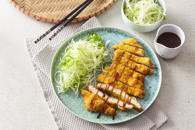 Korejski ocvrti svinjski kotlet (donkatsu)