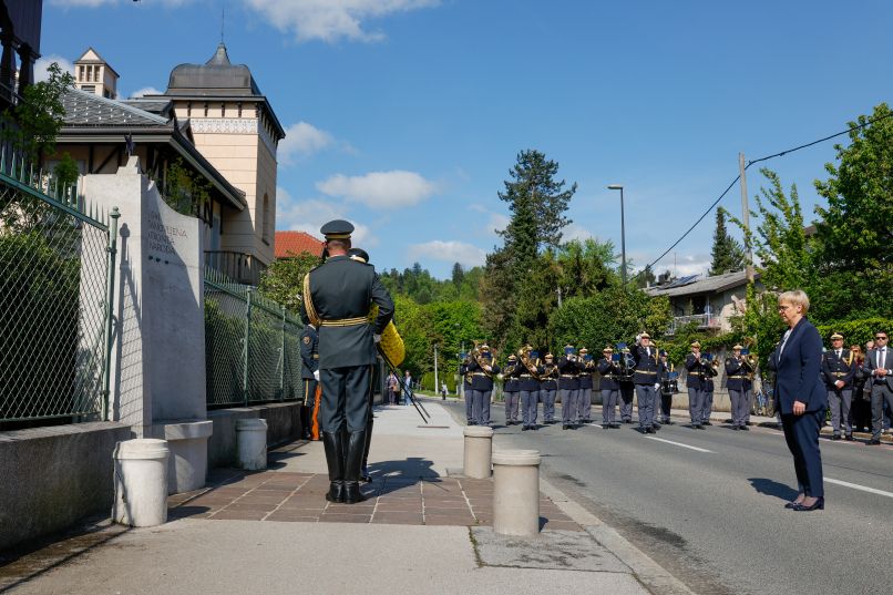 Nataša Pirc Musar, dan upora proti okupatorju, vidmarjeva vila