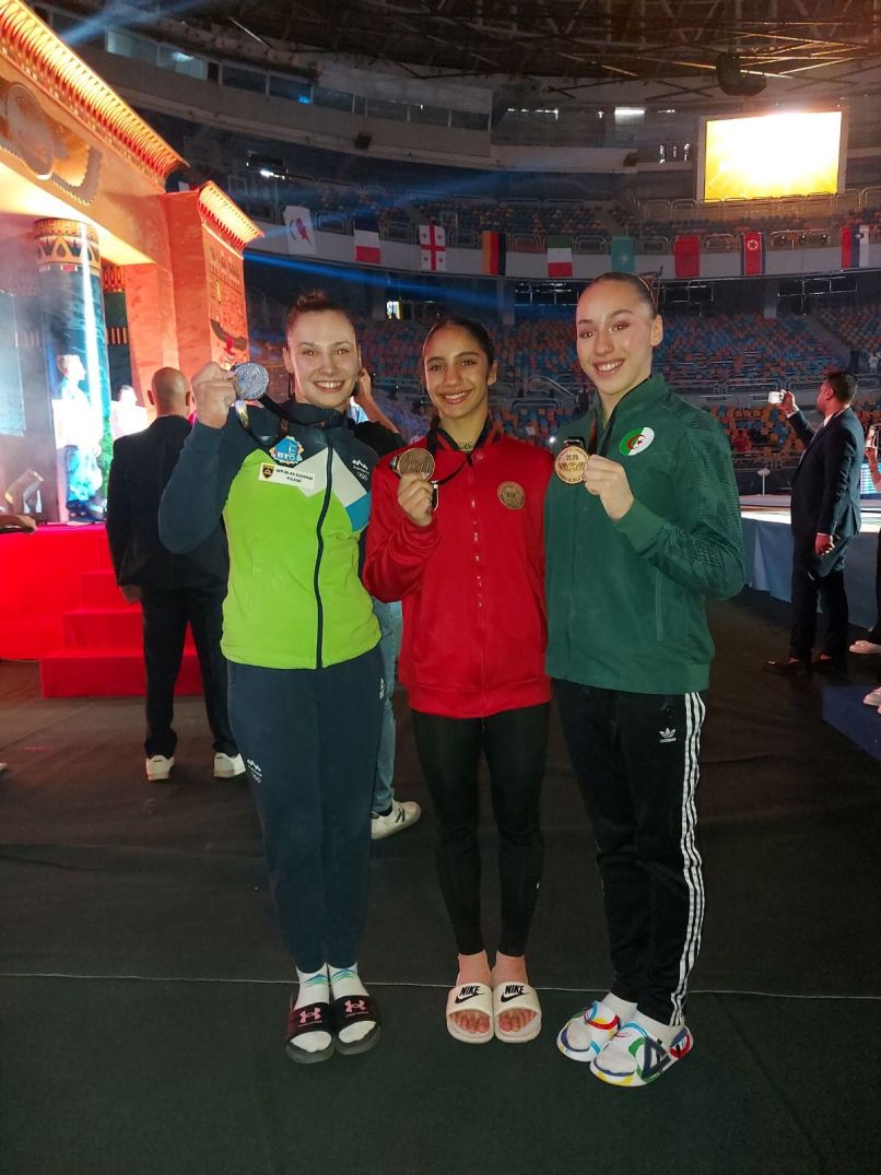 Lucija Hribar,  Juddy Abdalla, Kaylia Nemour