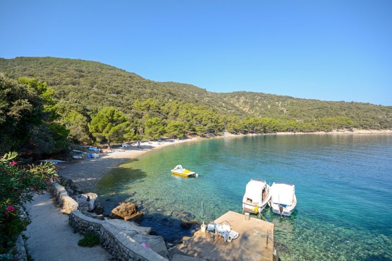 cres, zaliv, plaža