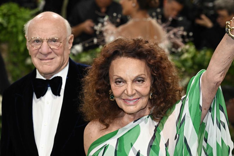 barry-diller, Diane von Fürstenberg