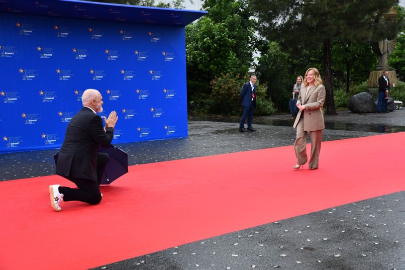 edi rama, giorgia meloni1