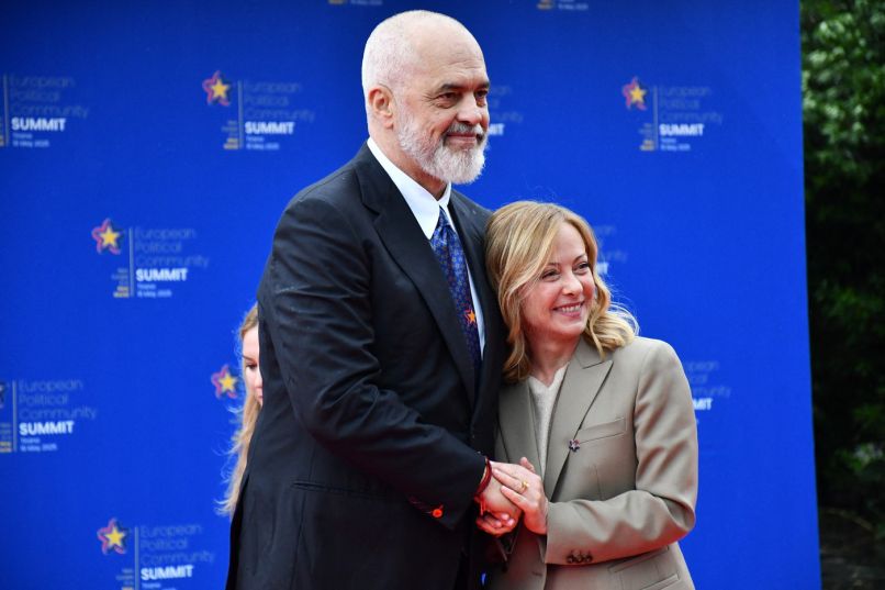 edi rama, giorgia meloni