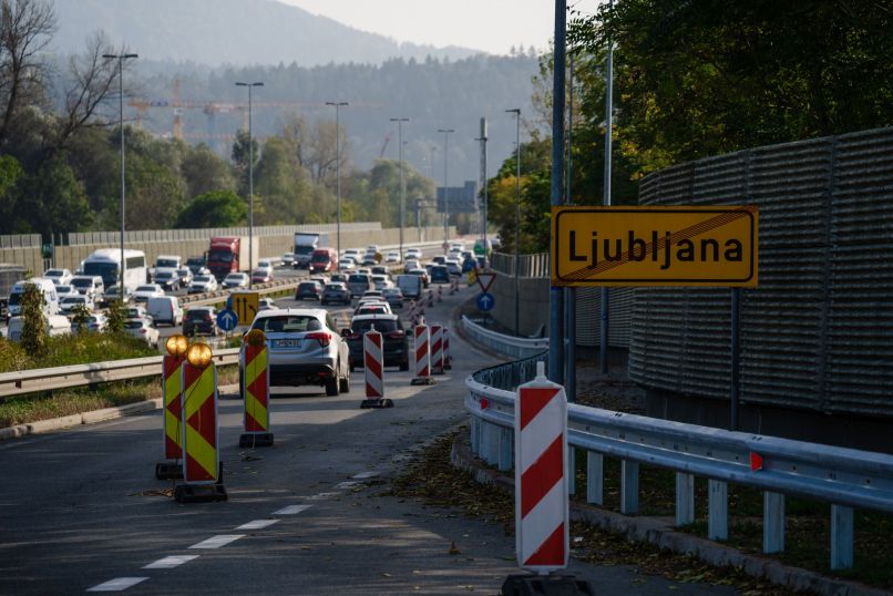 ljubljana, obvoznica, gneča, promet