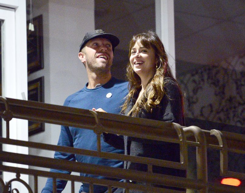 Dakota Johnson, Chris Martin