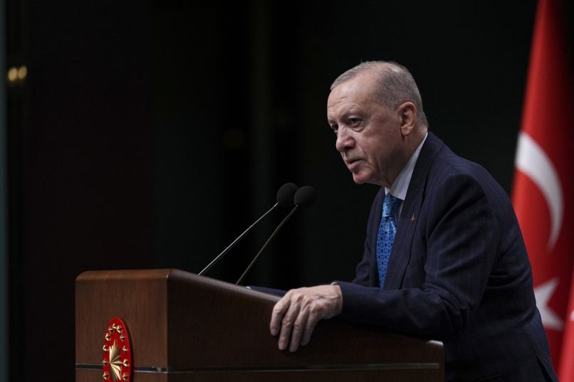 Turški predsednik Recep Tayyip Erdogan