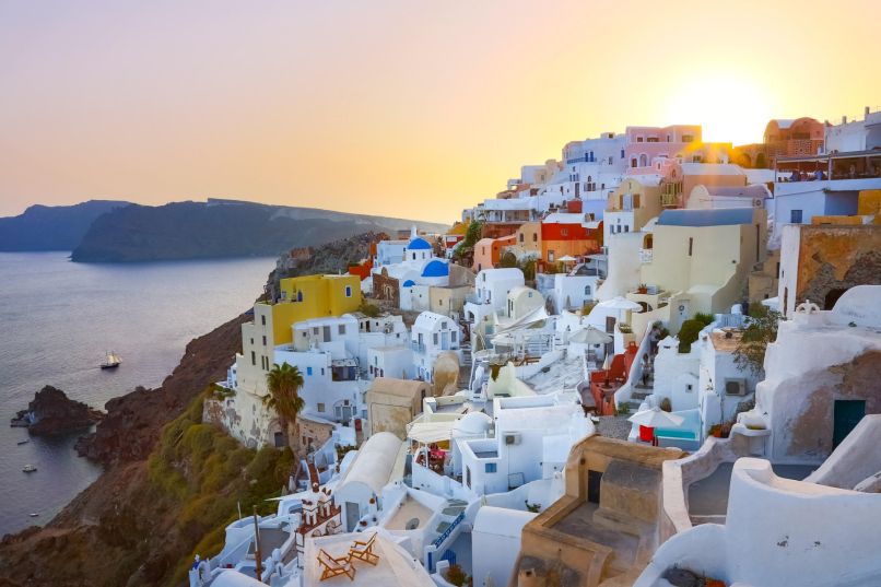 Santorini, Grčija
