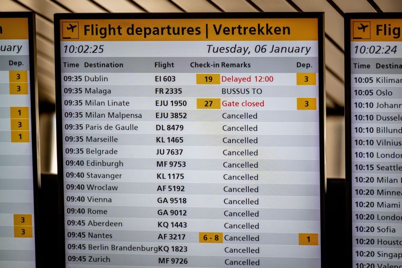 letalisce, schiphol