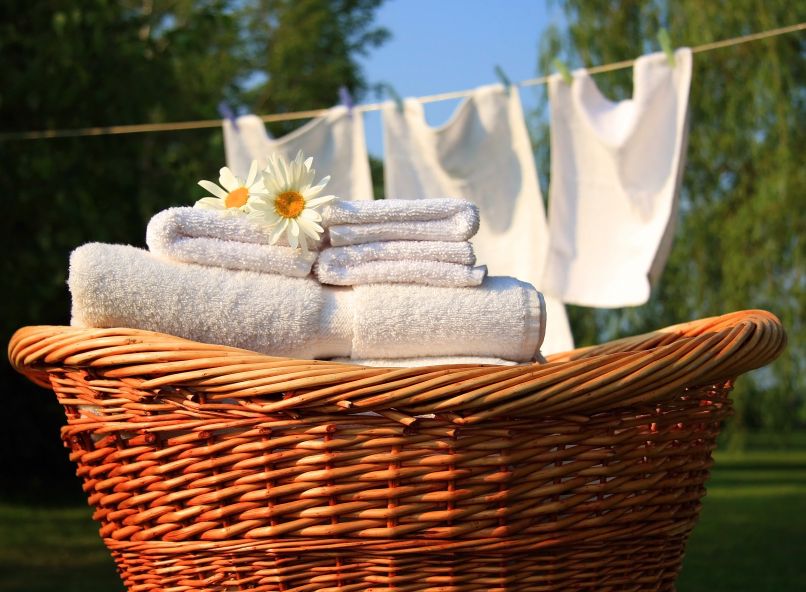 likanje, susenje-perila