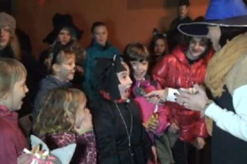 VIDEO: Noč čarovnic za najmlajše