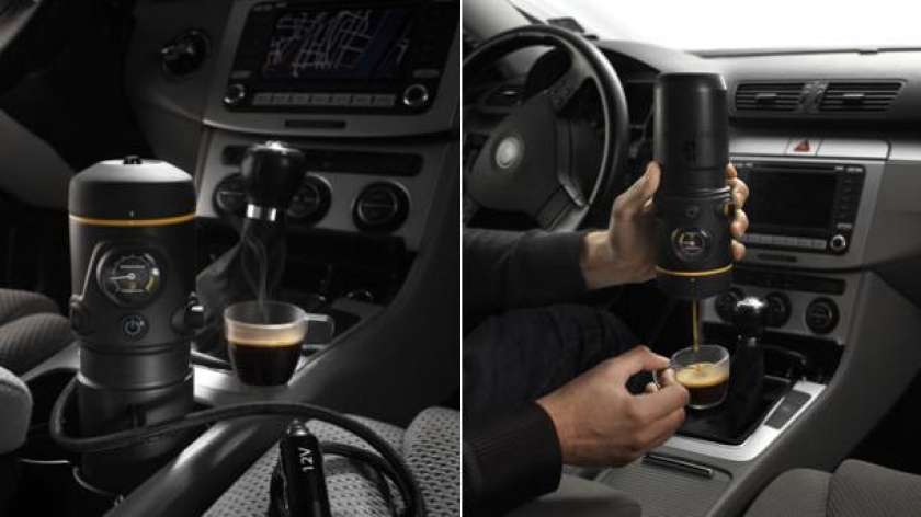 Dobra kava kar v avtomobilu!