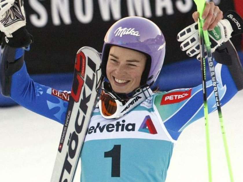 Tina osvojila smuk v Garmischu in dosegla nov rekord
