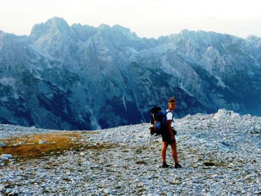 Slovensko planinsko pot prehodila v 30 dneh