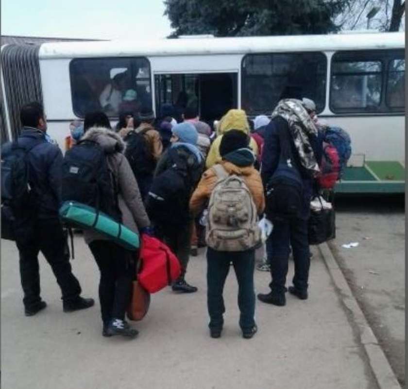 V Dobovi pričakujejo drugi vlak migrantov