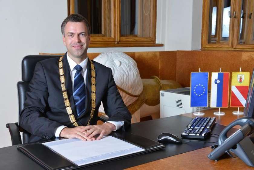 Županov sprejem ameriškega veleposlanika