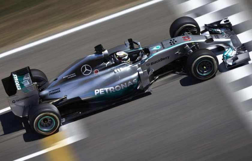 Hamilton najhitrejši na zadnjem treningu 