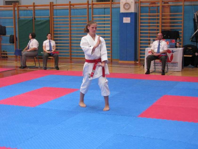 FOTO: Krški karateisti uspešni v Luciji