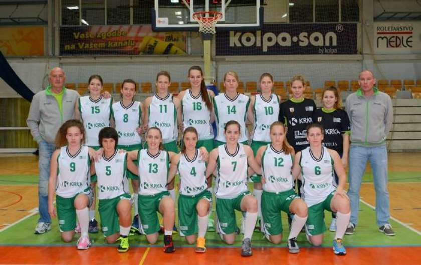 Zadnja članska tekma v sezoni za košarkarice Krke