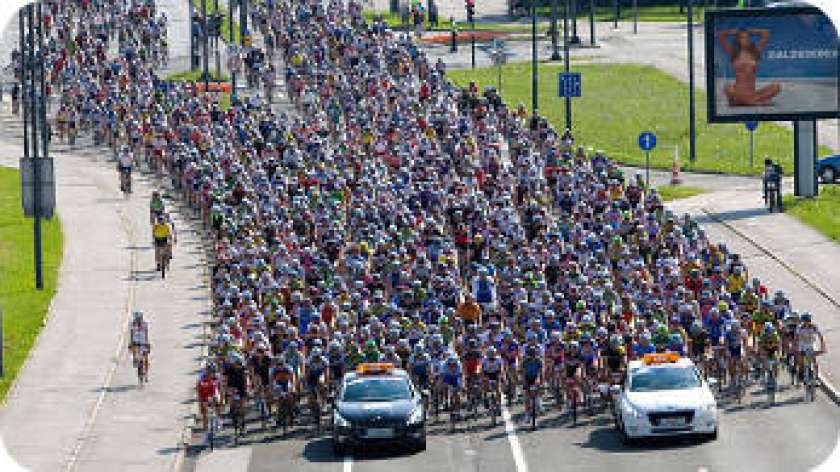Danes osrednji del kolesarskega maratona Franja