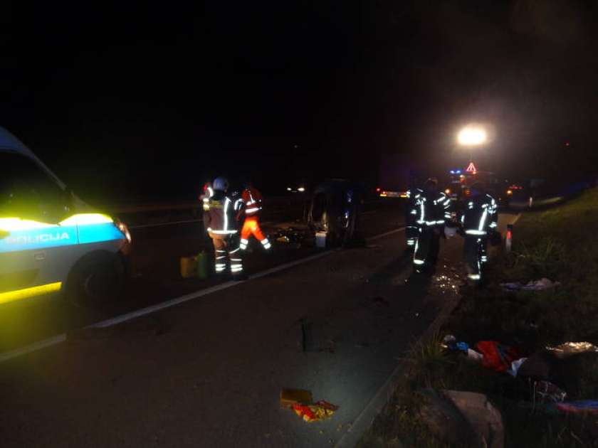 FOTO: Huda nesreča pri Drnovem