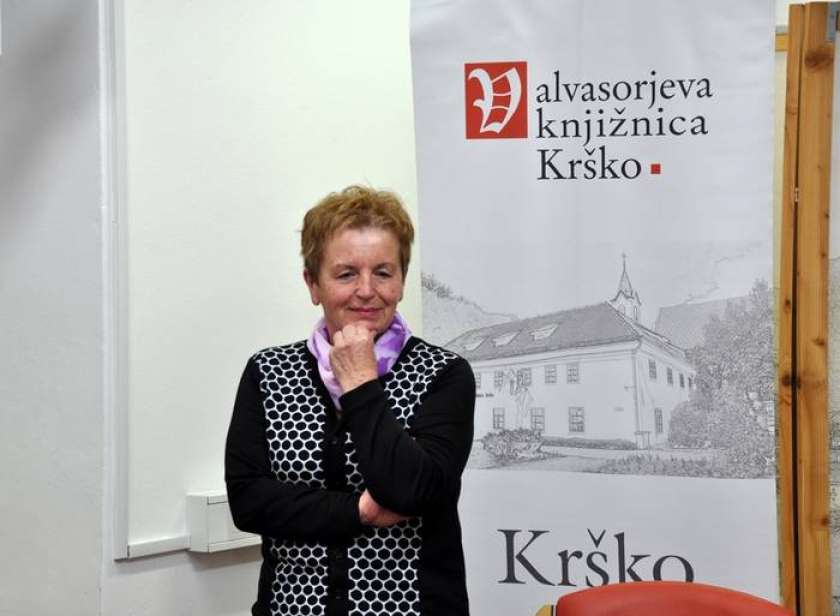 FOTO: V Valvasorjevi knjižnici gostili Mileno Miklavčič