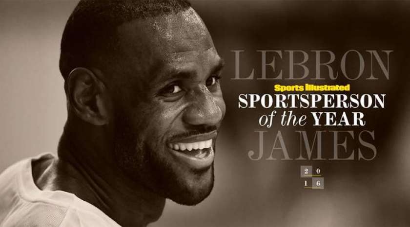LeBron James športna osebnost leta Sports Illustrated