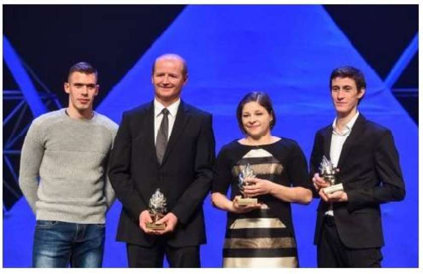 Tina Trstenjak, Peter Prevc in hokejisti najboljši športniki leta 