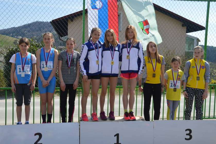 Dve zmagi za sevniške atlete na prvenstvu Slovenije v gorskih tekih za štafete
